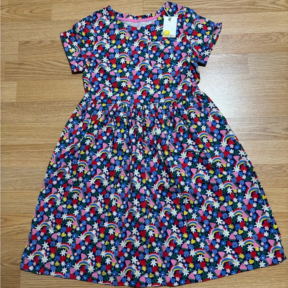 New “Mini Boden” dress size 11-12 with tag